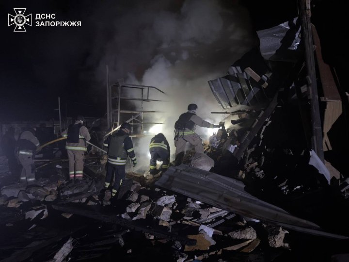 Нічні авіаудари по Запоріжжю: моторошні фото наслідків