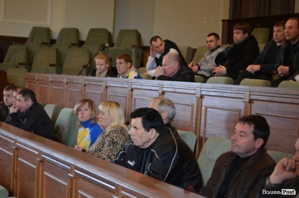 У Волинській ОДА сперечалися за спортивне управління. ФОТО