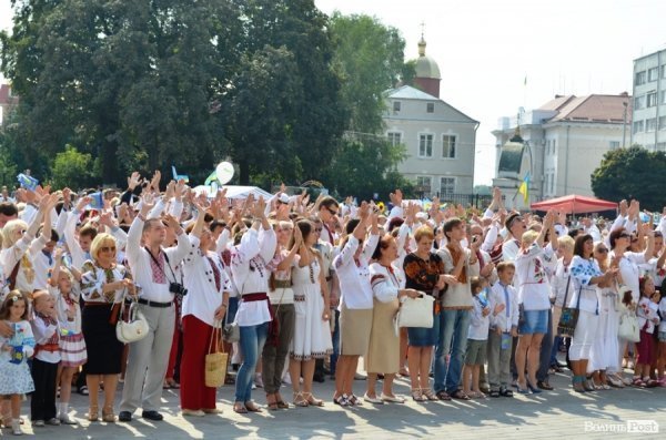 Як Луцьк гуляв День Незалежності. ФОТО 