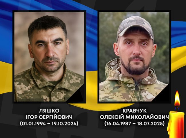 Сповістили про загибель на фронті двох бійців із Ковеля