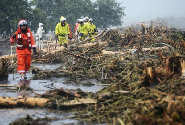 Повінь в Японії. ФОТО. ВІДЕО.