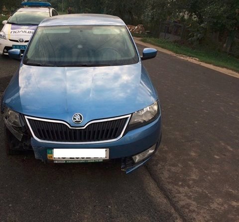 Водій, який зніс загорожу на Шевченка, виявився п'яним. ФОТО