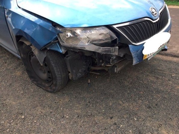 Водій, який зніс загорожу на Шевченка, виявився п'яним. ФОТО