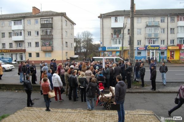 Бунт у Луцьку: як перекривали дорогу. ФОТО. ВІДЕО