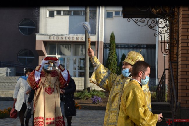 У Луцьку освятили університетський храм Святої Софії. ФОТО