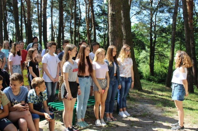 На Волині відкрили першу зміну в оновленому дитячому таборі. ФОТО