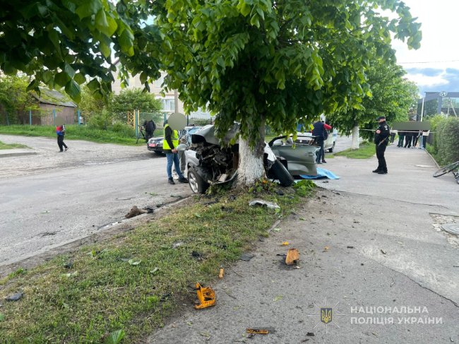 На Волині загинув водій автівки: врізався у дерево 