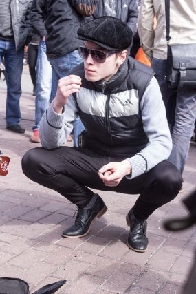 У центрі Києва зібралися гопники. ФОТО