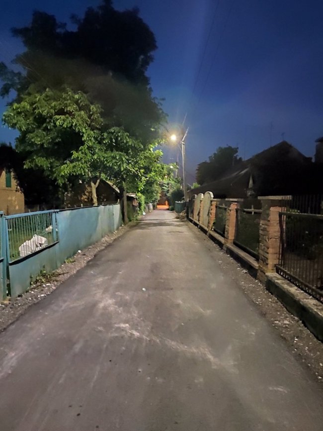 На одній із вулиць Луцька оновили освітлення