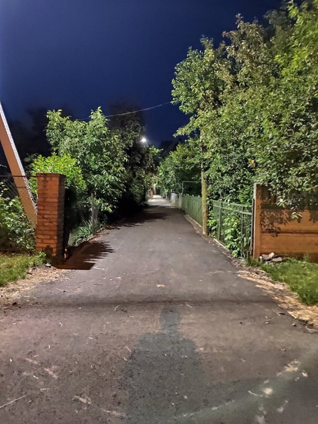 На одній із вулиць Луцька оновили освітлення