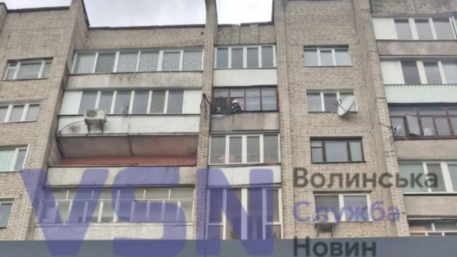 У Луцьку горіла квартира на Грушевського