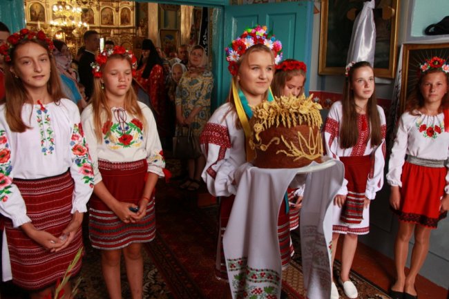 У селі в Луцькому районі на Маковія відбулася перша літургія українською мовою. ФОТО