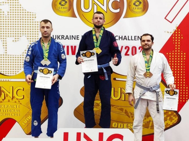 Луцький борець виборов 4 медалі на чемпіонаті України з бразильського джиу-джитсу. ФОТО