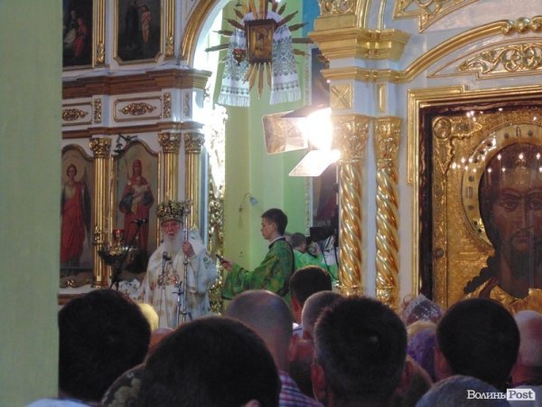У Луцьку - святкове богослужінян за участю патріарха Філарета. ФОТО