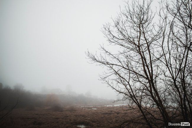 Туманно-сіра краса у Луцьку. ФОТО