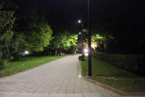 У Луцьку на Меморіалі з'явилось сучасне освітлення. ФОТО