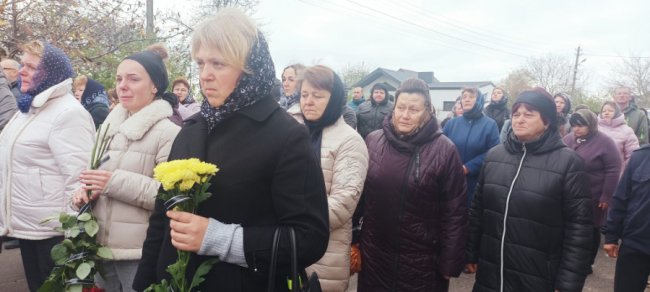 У громаді біля Луцька провели в останню путь Воїна Романа Цисельського