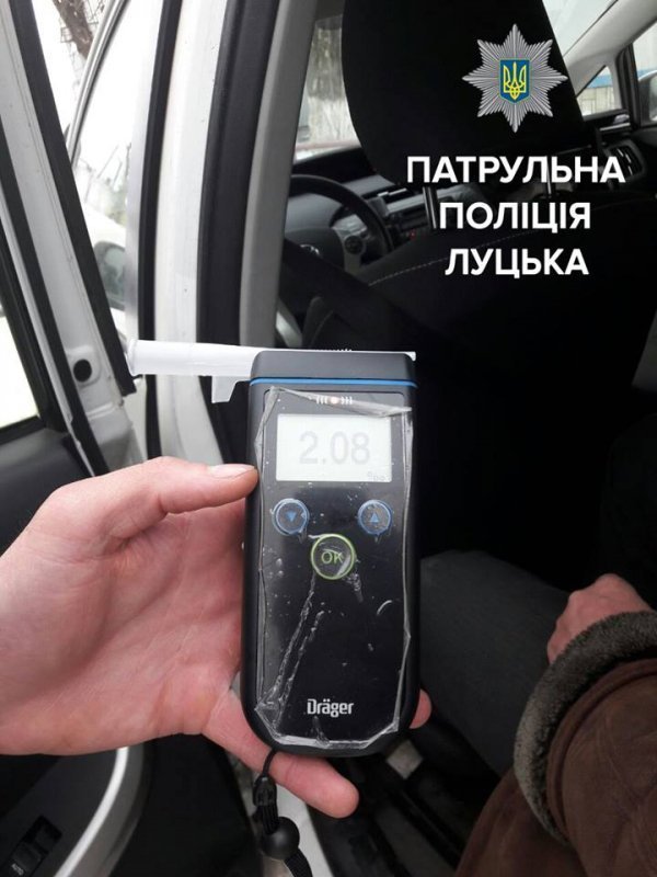 П’яний винуватець аварії в Луцьку намагався втекти