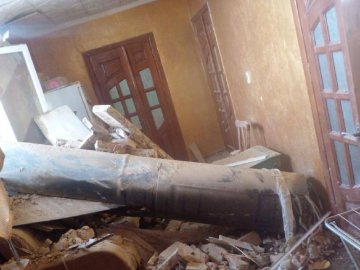 В селі на Івано-Франківщині ракета влетіла  у будинок  і не вибухнула, – ОП