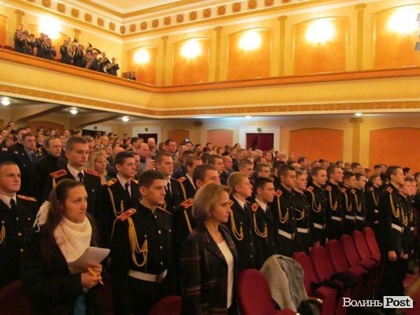 У Луцьку привітали військовослужбовців. ФОТО