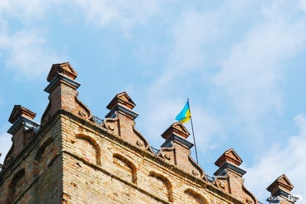 Прапор України на Замку Любарта :)