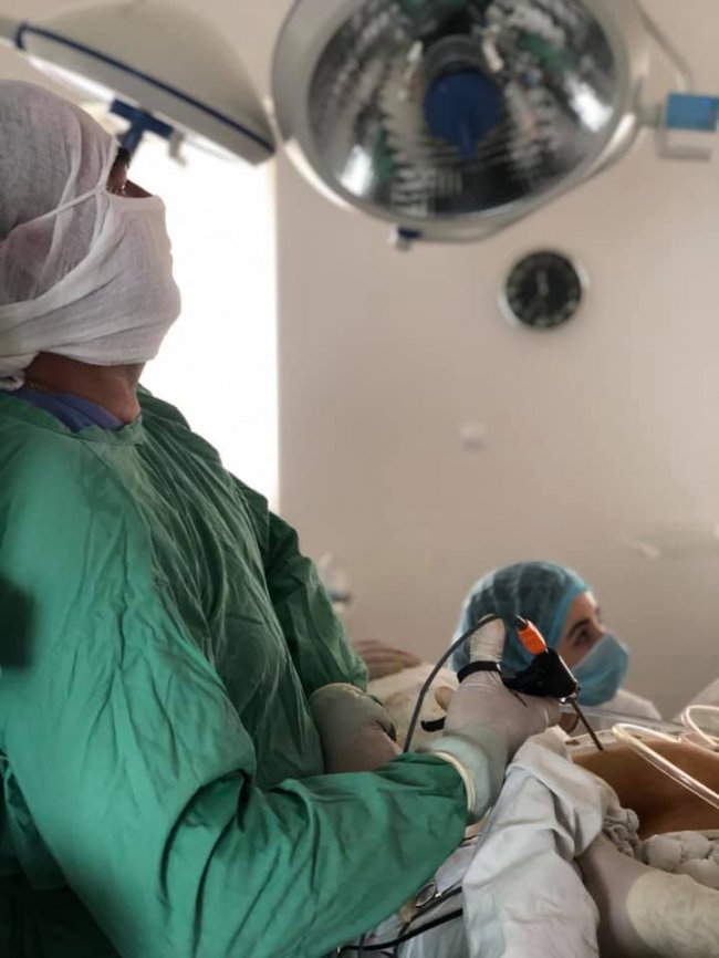 На Волині жінці видалили матку новітнім методом. ФОТО