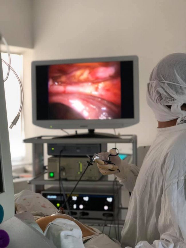 На Волині жінці видалили матку новітнім методом. ФОТО