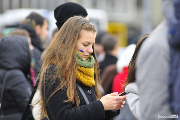 Студентський Євромітинг у Луцьку. ФОТО