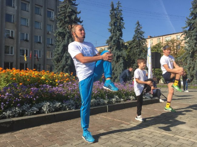 Тренування зі знаменитою спортсменкою та пробіжка із замом мера: у Ковелі стартував Олімпійський тиждень