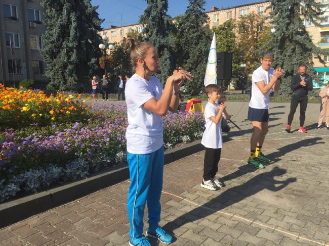 Тренування зі знаменитою спортсменкою та пробіжка із замом мера: у Ковелі стартував Олімпійський тиждень