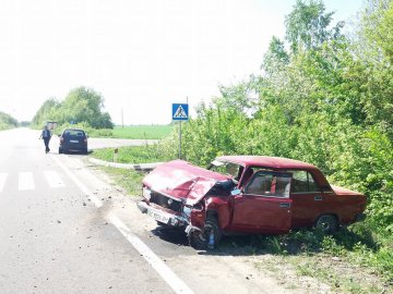У селі під Луцьком – аварія з потерпілими