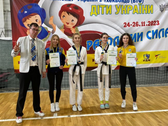 Волинянки вибороли три медалі на чемпіонаті України з тхеквондо. ФОТО