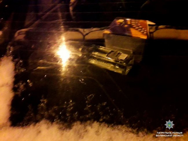 У Луцьку ввечері п'яний водій вилетів на «зустрічку» та протаранив Ford. ФОТО