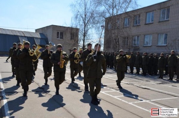 У Луцьку вітали нацгвардійців. ФОТО