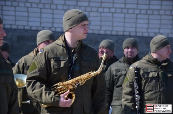 У Луцьку вітали нацгвардійців. ФОТО