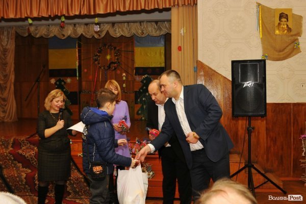 У Луцьку меценат влаштував сюрприз для малозабезпечених родин