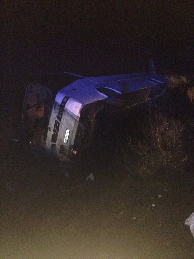 Автобус із українськими спортсменами потрапив в аварію