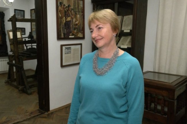 Наукова співробітниця Валентина Коляда.