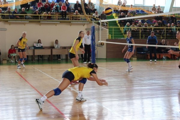 Волинські волейболістки здобули перемогу в Суперлізі. ФОТО