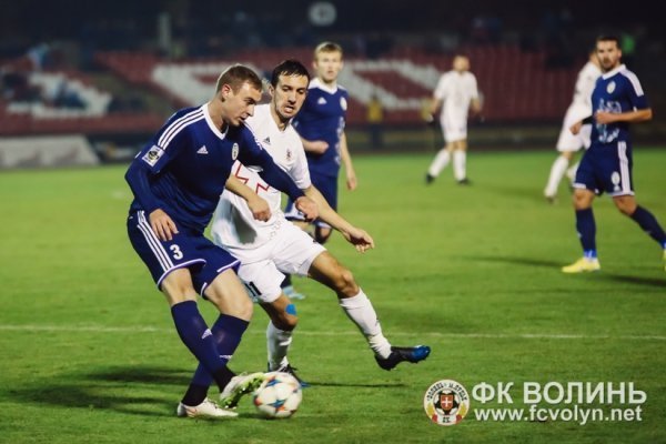 Емоції матчу «Волинь» - «Говерла». ФОТО