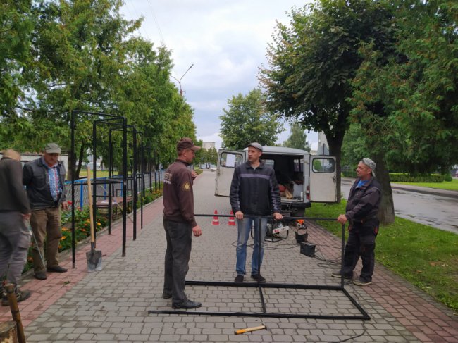 У місті на Волині встановлюють Алею слави полеглих Героїв