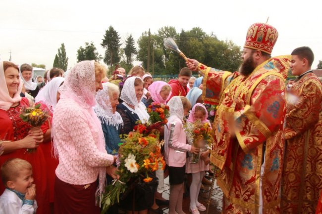 У селі в Луцькому районі на Маковія відбулася перша літургія українською мовою. ФОТО
