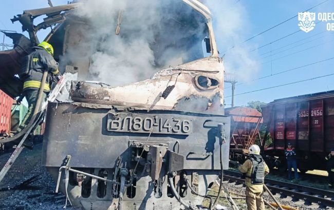 У потязі, який на Одещині атакувала Росія, було 340 людей. ФОТО