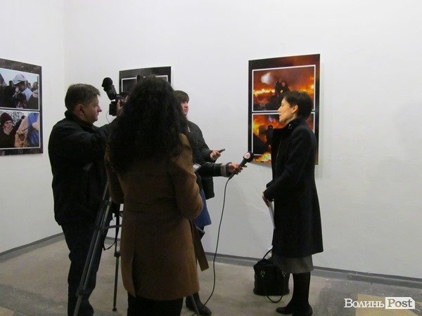 У Луцьку показали польське бачення українського Майдану. ФОТО