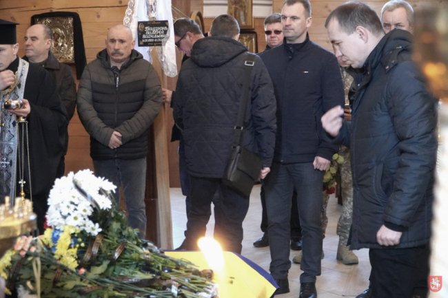 У Володимирі попрощалися із загиблим на Донеччині воїном. ФОТО
