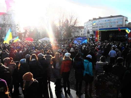 Другий день страйку в Луцьку. ФОТО. ВІДЕО 