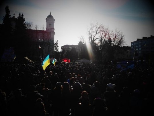 Другий день страйку в Луцьку. ФОТО. ВІДЕО 