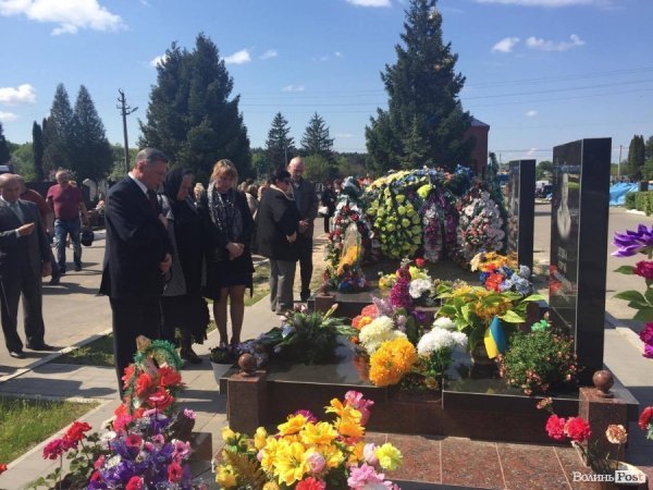 На Волині відслужили панахиду за загиблими воїнами АТО. ФОТО