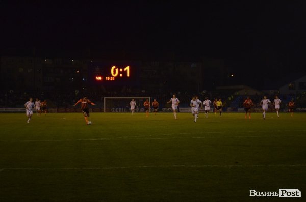 Фатальне пенальті: «Волинь» програла «Шахтареві»