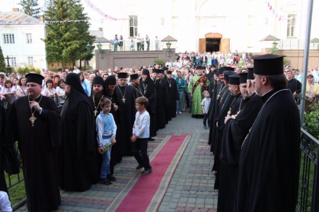 Як Луцьк зустрічав патріарха Філарета. ФОТО. ВІДЕО